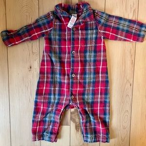 Baby Boden flannel one piece